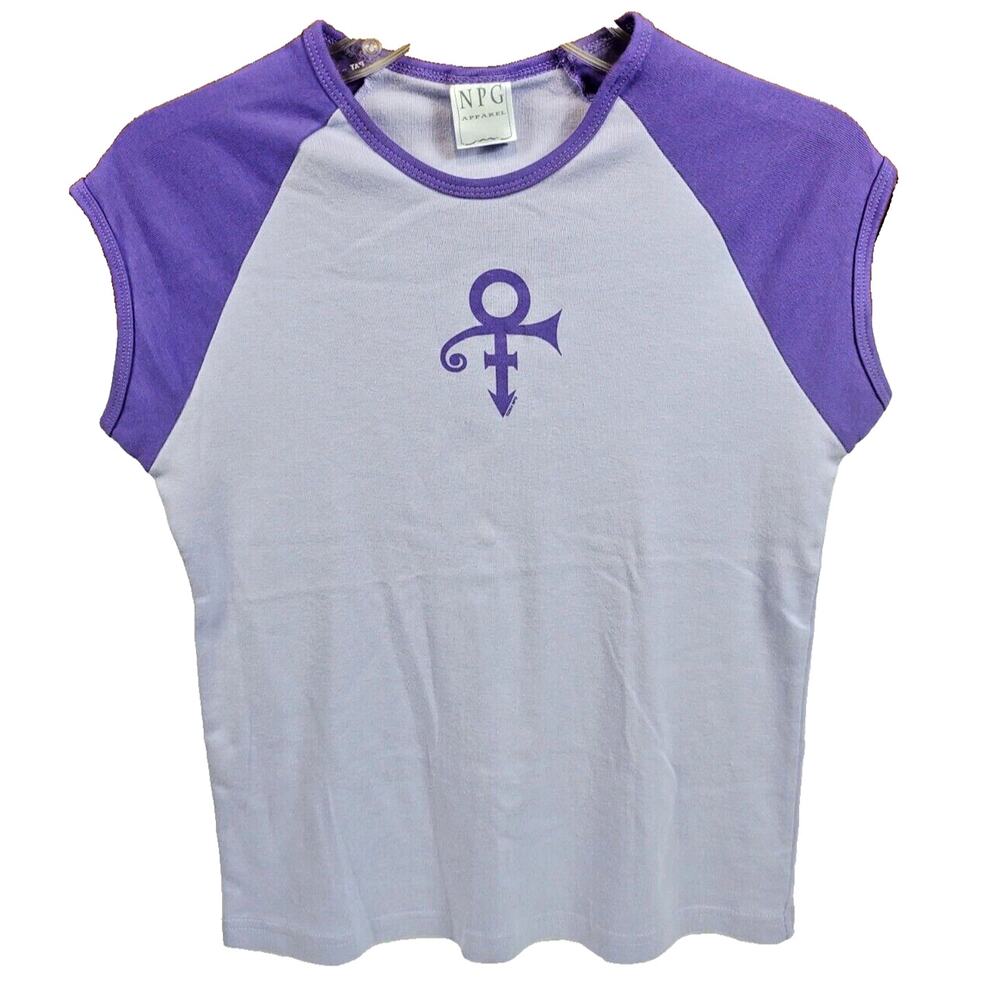 Vintage Prince Symbol MUSICOLOGY Concert Tour 2004 Cap Sleeve Shirt XL by NPG OG